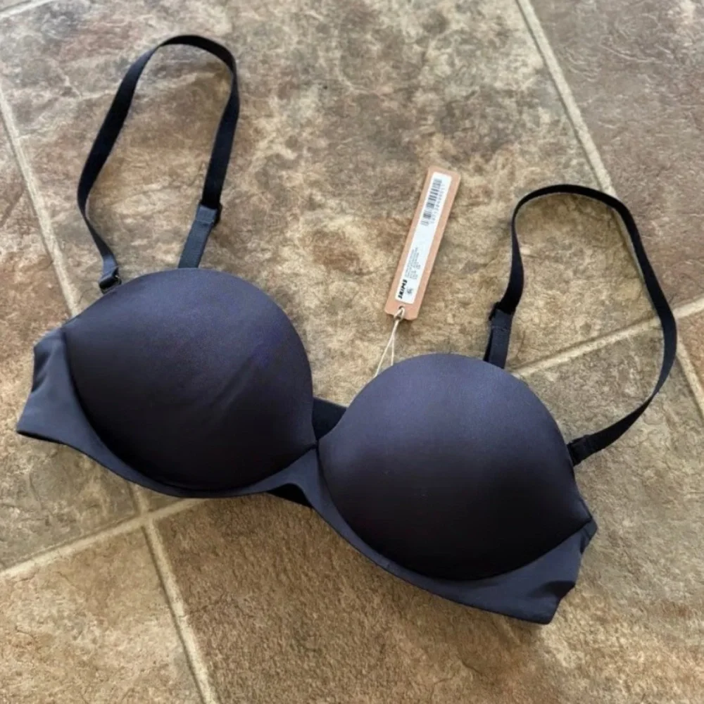 SKIMS Ultimate Collection Push Up Strapless Bra Onyx Bra Size 32C